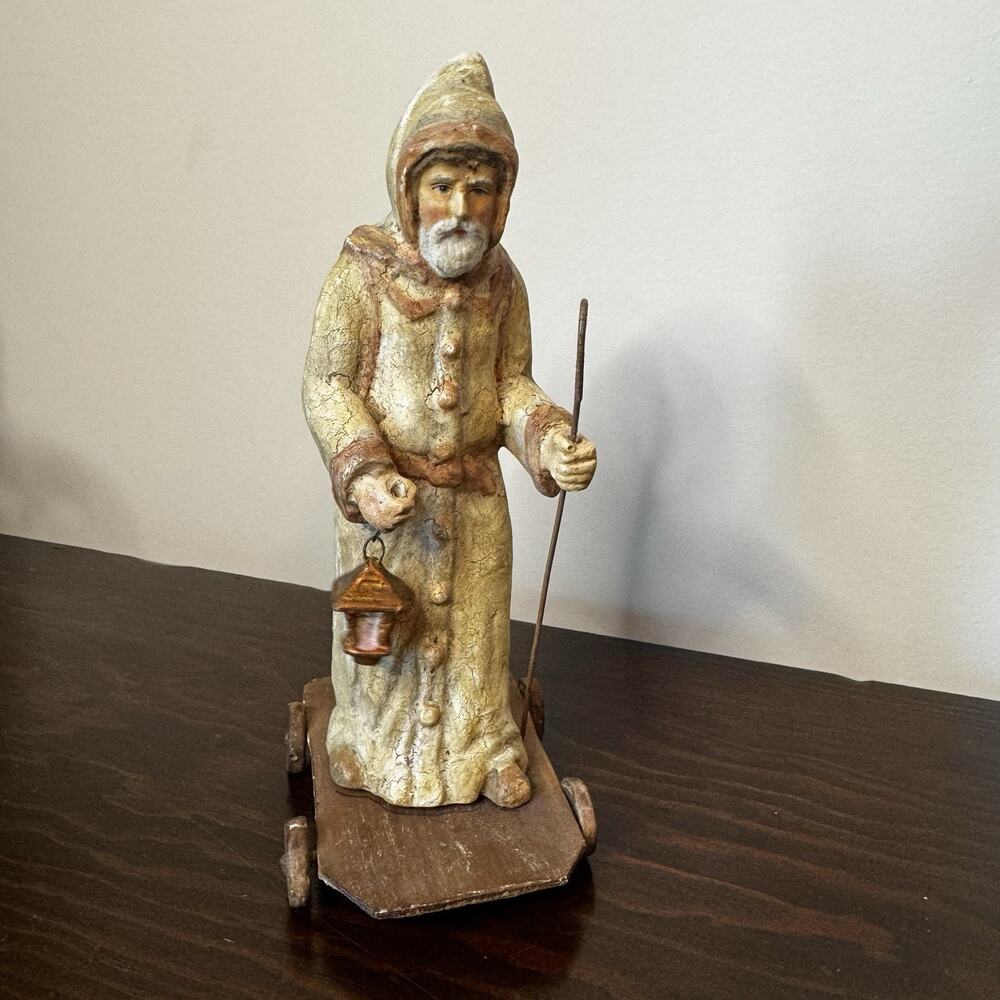 Bethany Lowe Santa Claus Father Christmas St. Nicholas Folk Art 6.5" Figurine